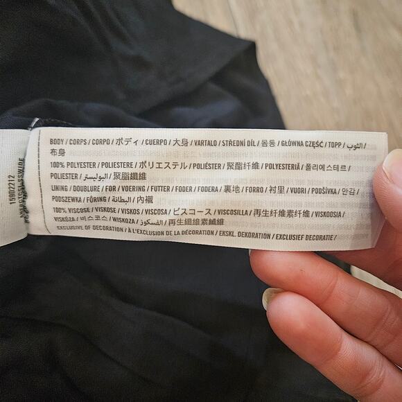 Abercrombie & Fitch Dress Womens XSP Mini Long Sleeve Ruffle Tiered Romantic - Picture 13 of 14